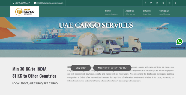 uaecargoservices.com