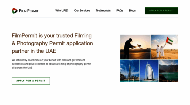 uaefilmpermit.com