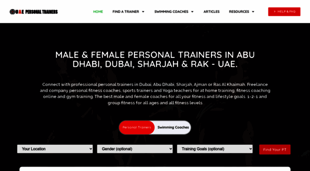 uaepersonaltrainers.com