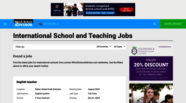 uaeschooljobs.com