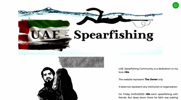 uaespearfishing.com