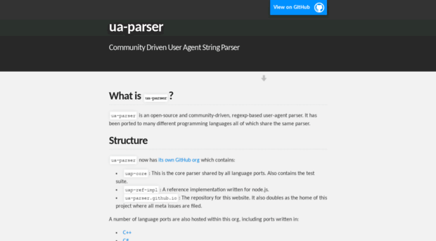 uaparser.org