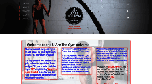 uarethegym.com