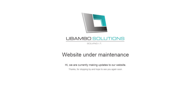 ubambosolutions.co.za