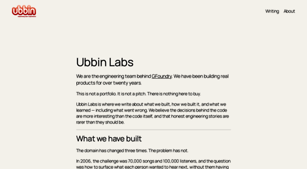 ubbin.com