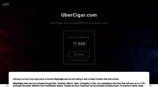 ubercigar.com