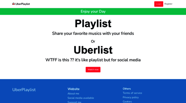 uberplaylist.com