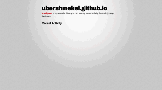 ubershmekel.github.io