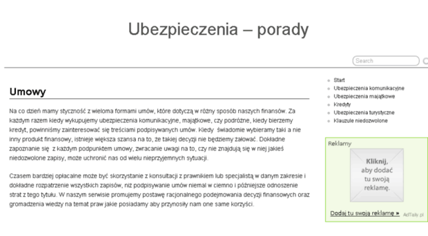 ubezpieczeniaporady.pl
