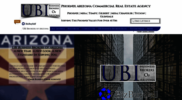 ubibusinessbrokersarizona.com