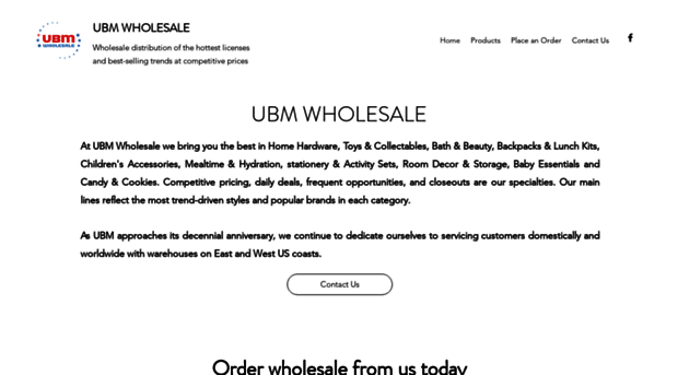 ubmwholesale.com