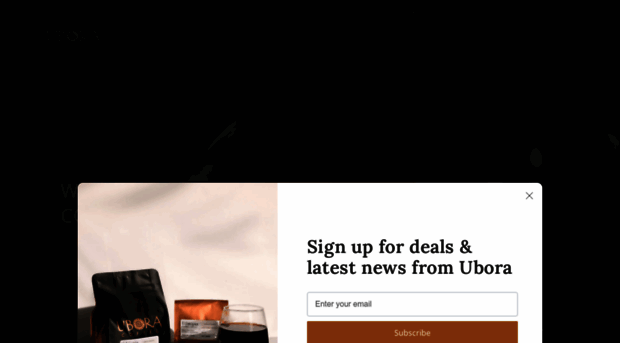 uboracoffee.com