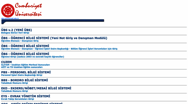 ubs1.cumhuriyet.edu.tr