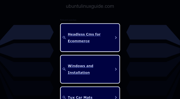 ubuntulinuxguide.com