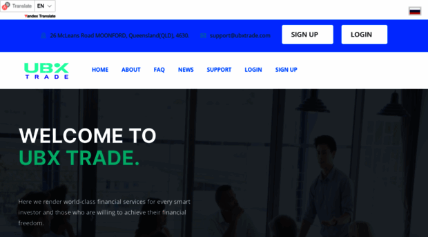 ubxtrade.com