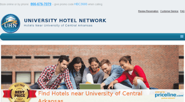 uca.universityhotelnetwork.com