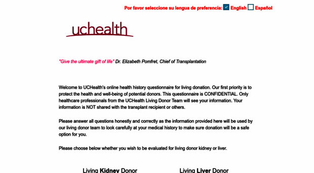 uchealthlivingdonor.org