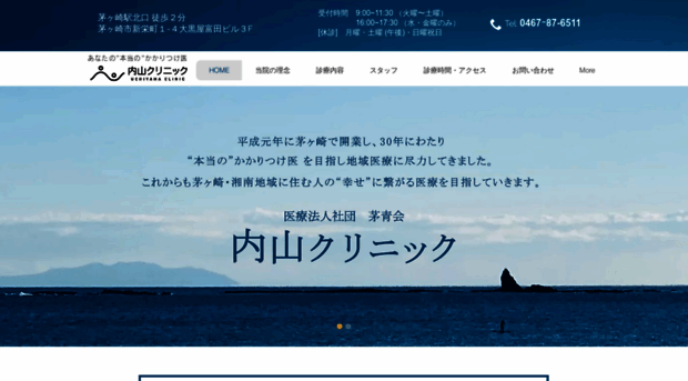 uchiyamaclinic-chigasaki.com