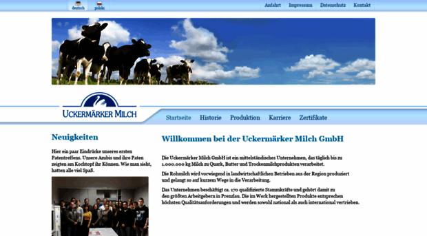 uckermarkmilch.de