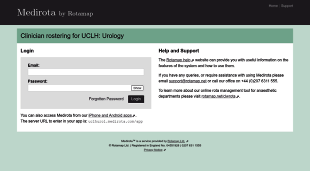 uclhurol.medirota.com