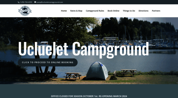 uclueletcampground.com