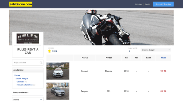 ucuzarackiralama.sahibinden.com