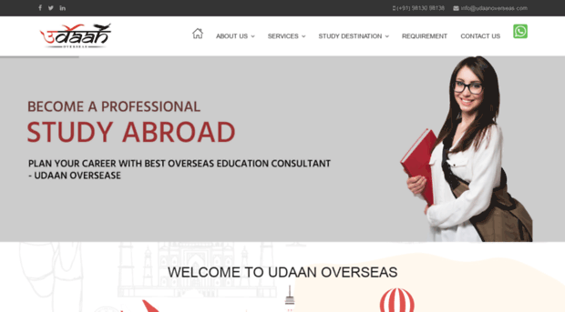 udaanoverseas.com