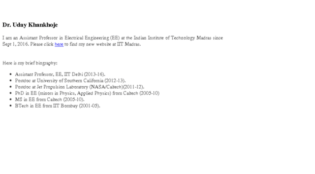 uday.caltech.edu