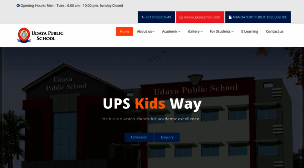 udayapublicschools.edu.in
