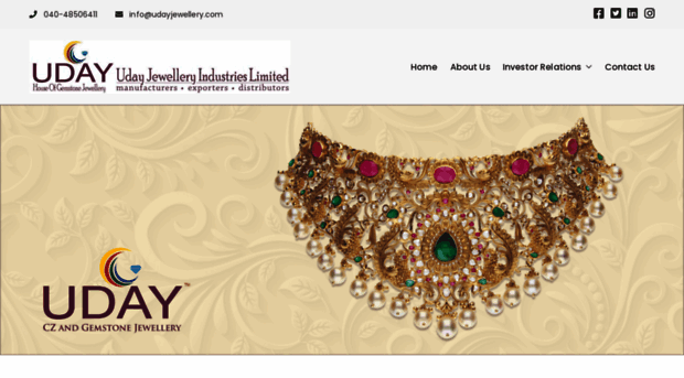 udayjewellery.com