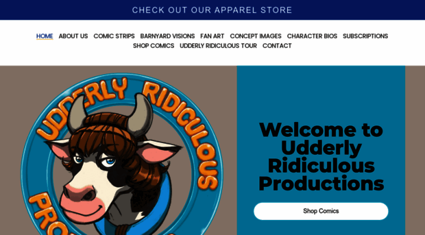 udderlyridiculousproductions.com