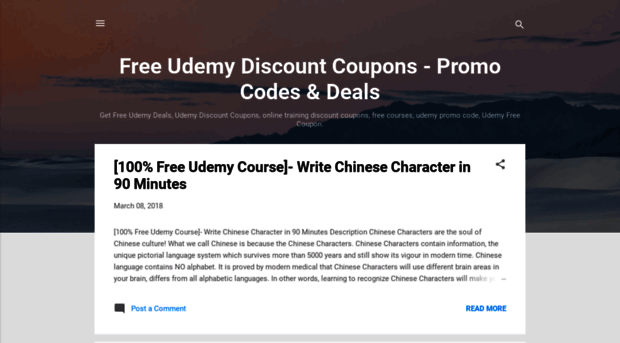 udemyfreediscountcoupons.blogspot.com