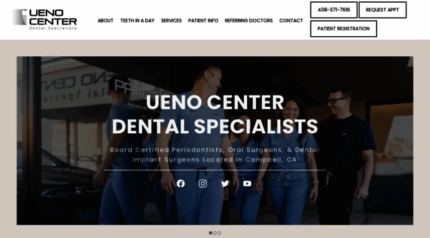 uenodentalcenter.com