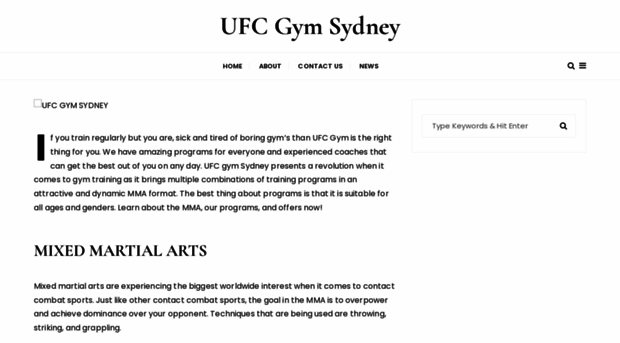 ufcgymsydney.com