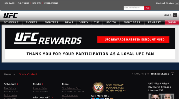 ufcrewards.com