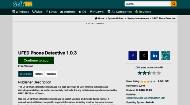 ufed-phone-detective.soft112.com