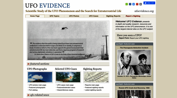 ufoevidence.org