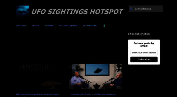 ufosightingshotspot.blogspot.de