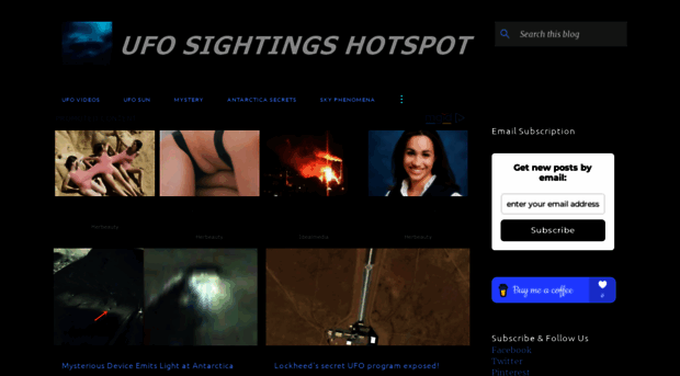 ufosightingshotspot.blogspot.no