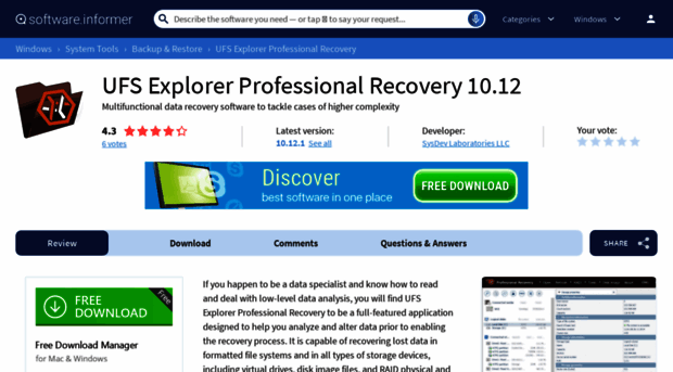 ufs-explorer-professional-recovery.software.informer.com