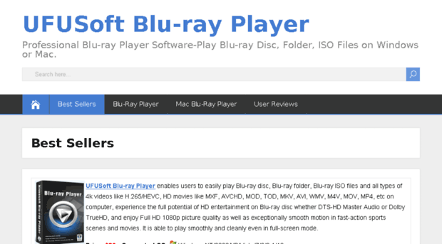 ufusoftblurayplayer.com