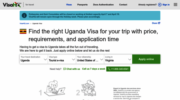 uganda.visahq.com