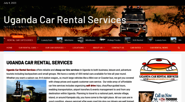 ugandacarrentalservices.com