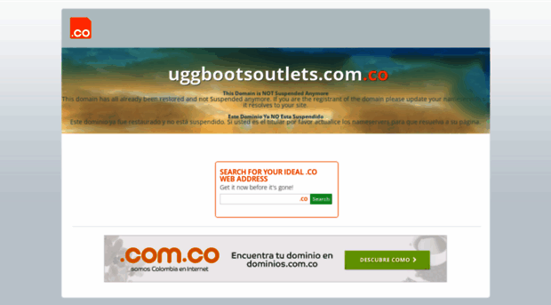 uggbootsoutlets.com.co
