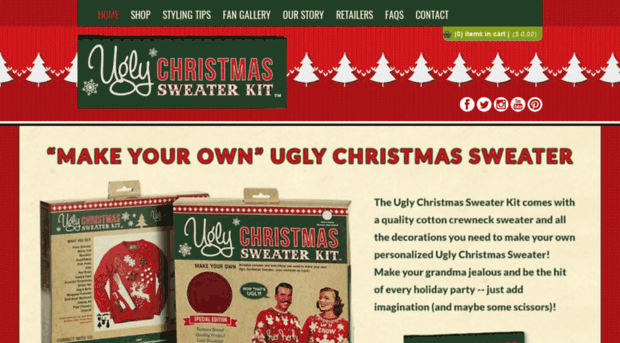uglychristmassweaterkit.com