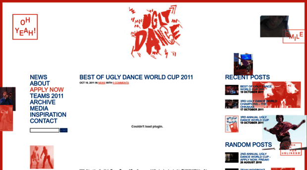 uglydanceworldcup.com