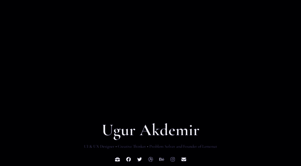 ugurakdemir.com