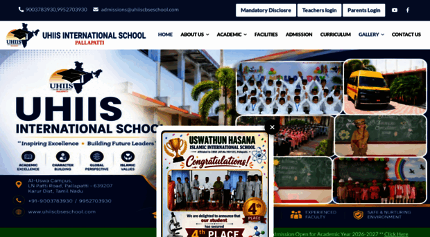 uhiiscbseschool.com