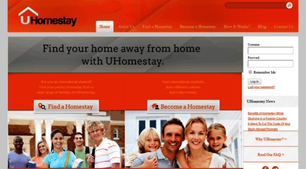 uhomestay.com