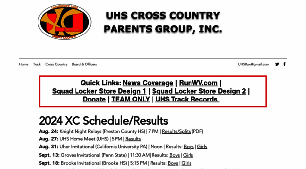 uhsrunning.com